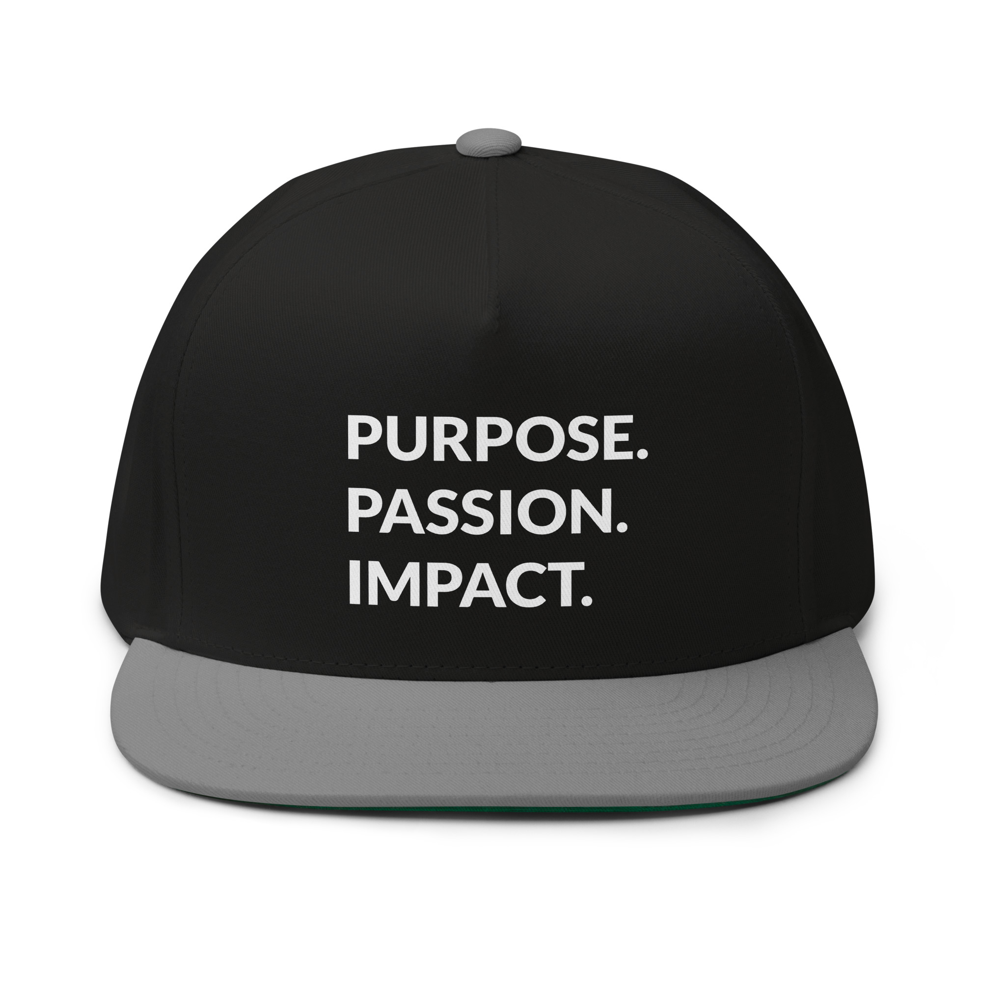 HFTT Flat Bill Cap | Purpose. Passion. Impact. (Colors Available) - Image 2