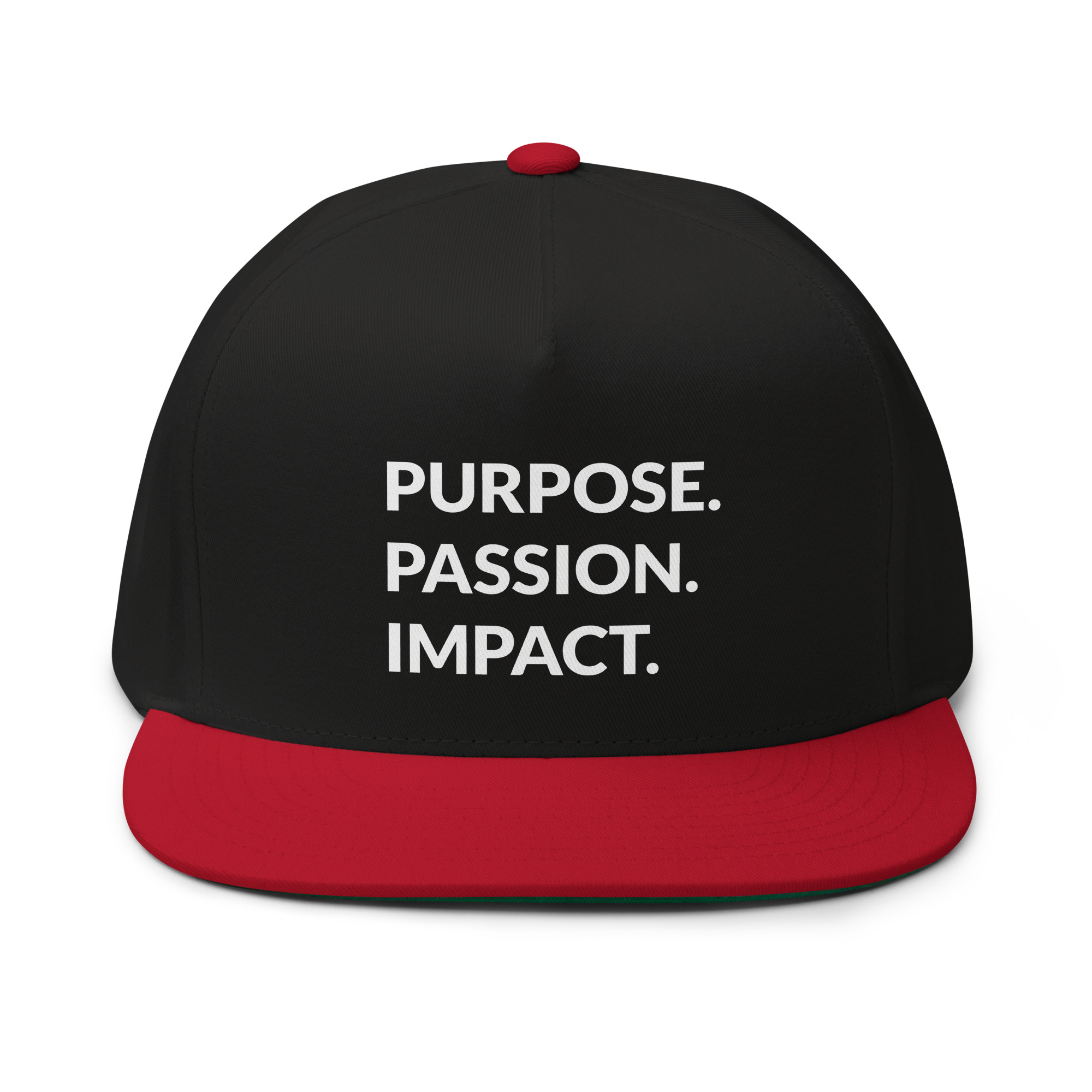 HFTT Flat Bill Cap | Purpose. Passion. Impact. (Colors Available) - Image 3