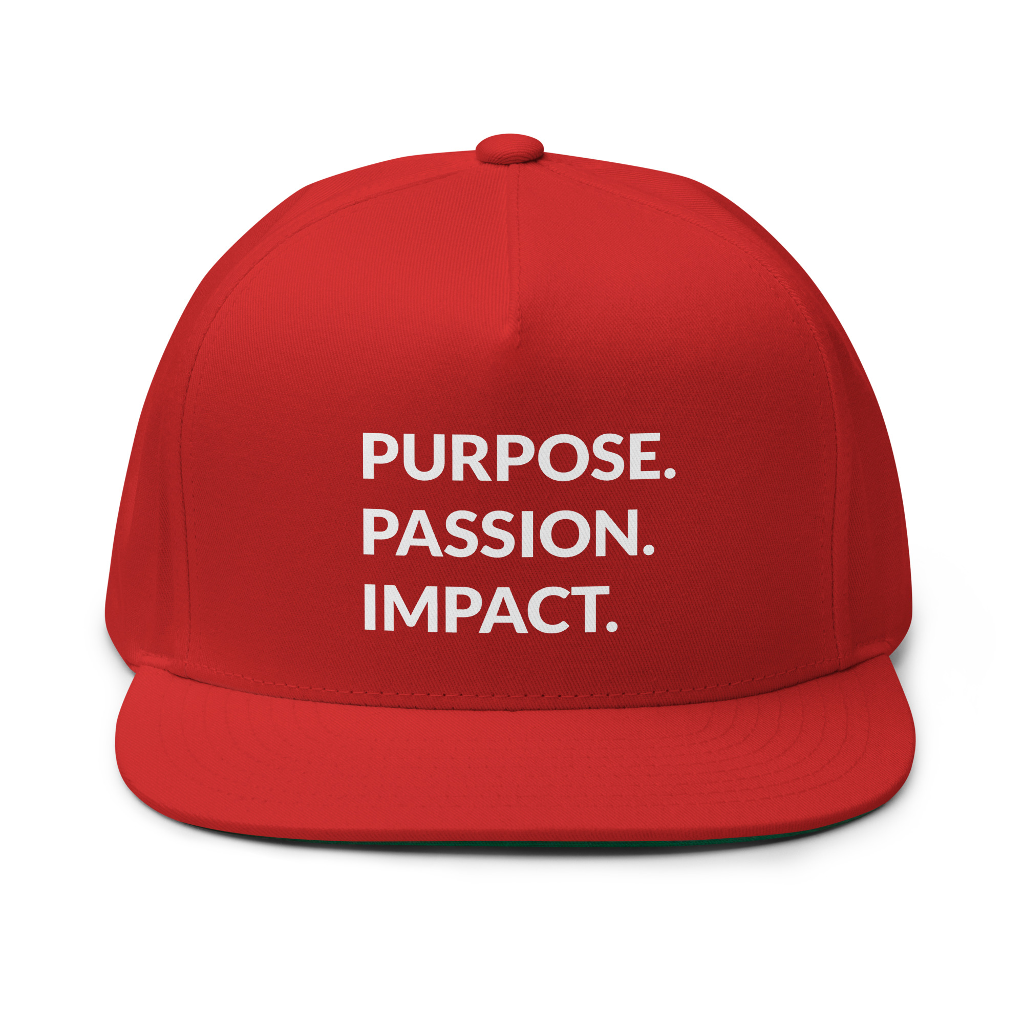 HFTT Flat Bill Cap | Purpose. Passion. Impact. (Colors Available) - Image 7