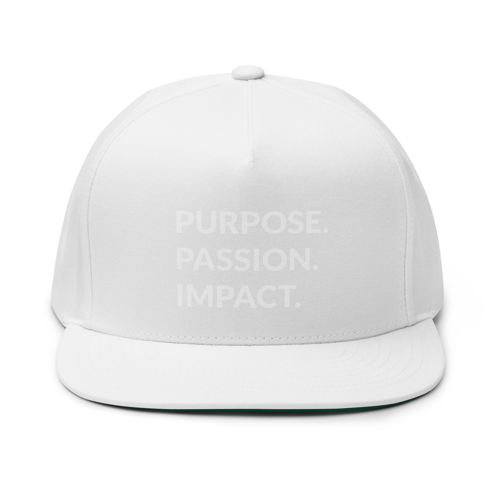 HFTT Flat Bill Cap | Purpose. Passion. Impact. (Colors Available) - Image 9