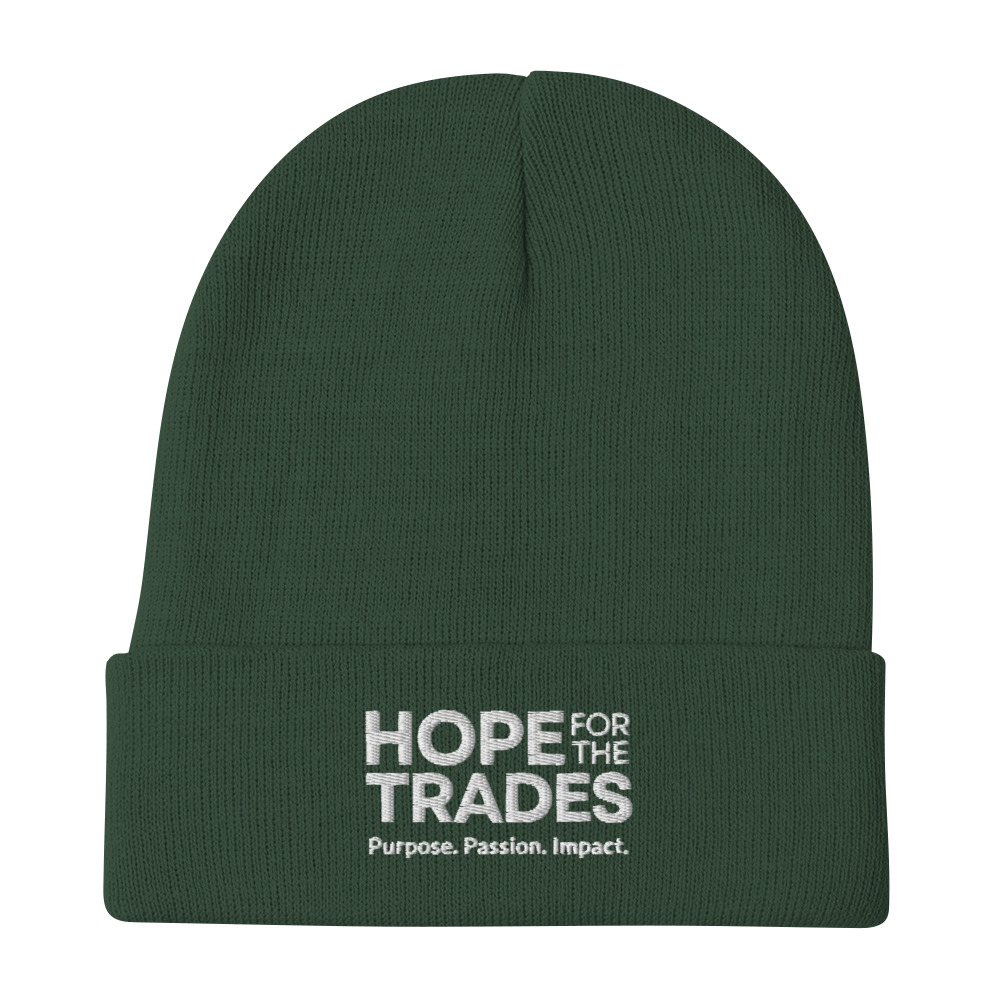 HFTT Embroidered Cuffed Beanie | Purpose. Passion. Impact. (Colors Available) - Image 22